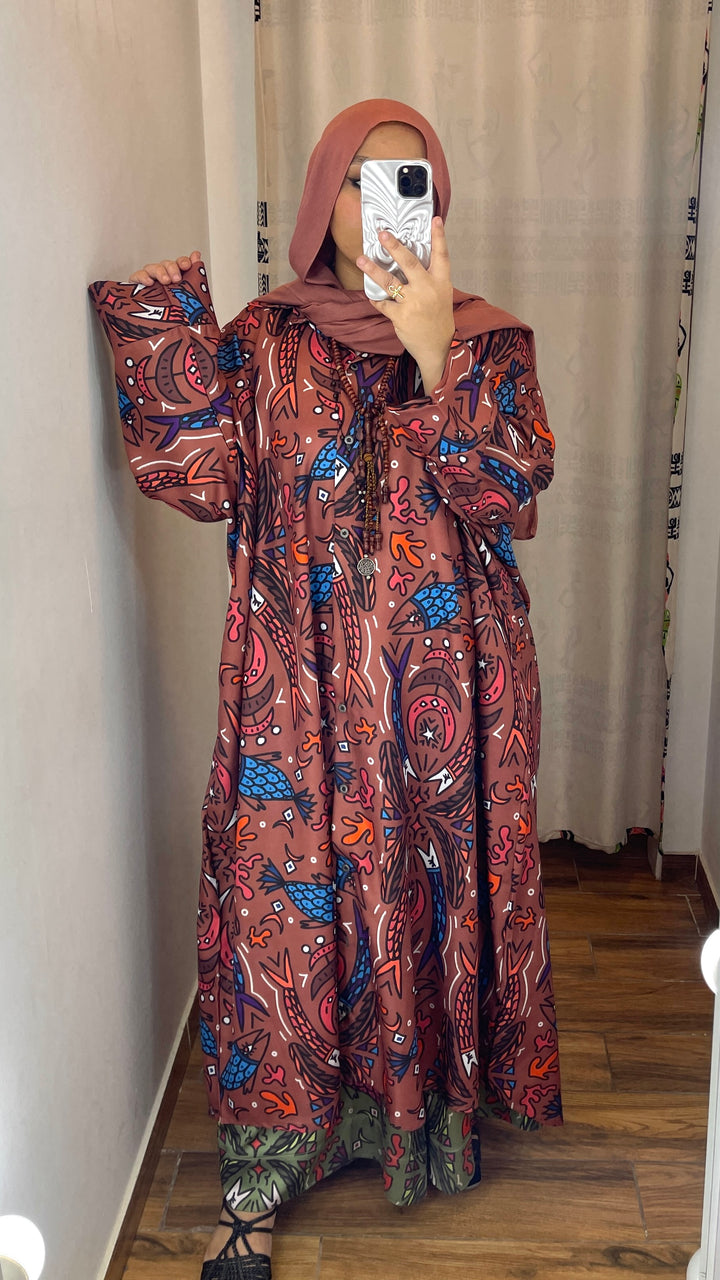 Fish folk Design nude Shirt / cardigan