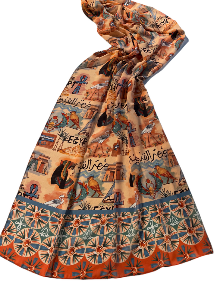 Egypt hieroglyph Scarf