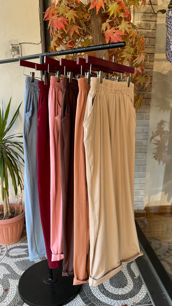 Basic cotton Pants