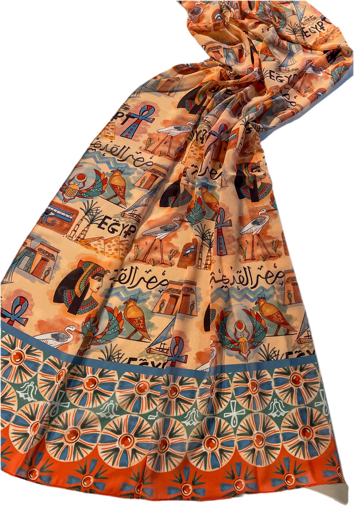 Egypt hieroglyph Scarf