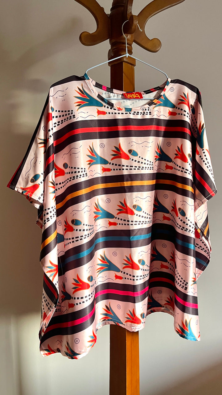 The lutas half sleeve blouse