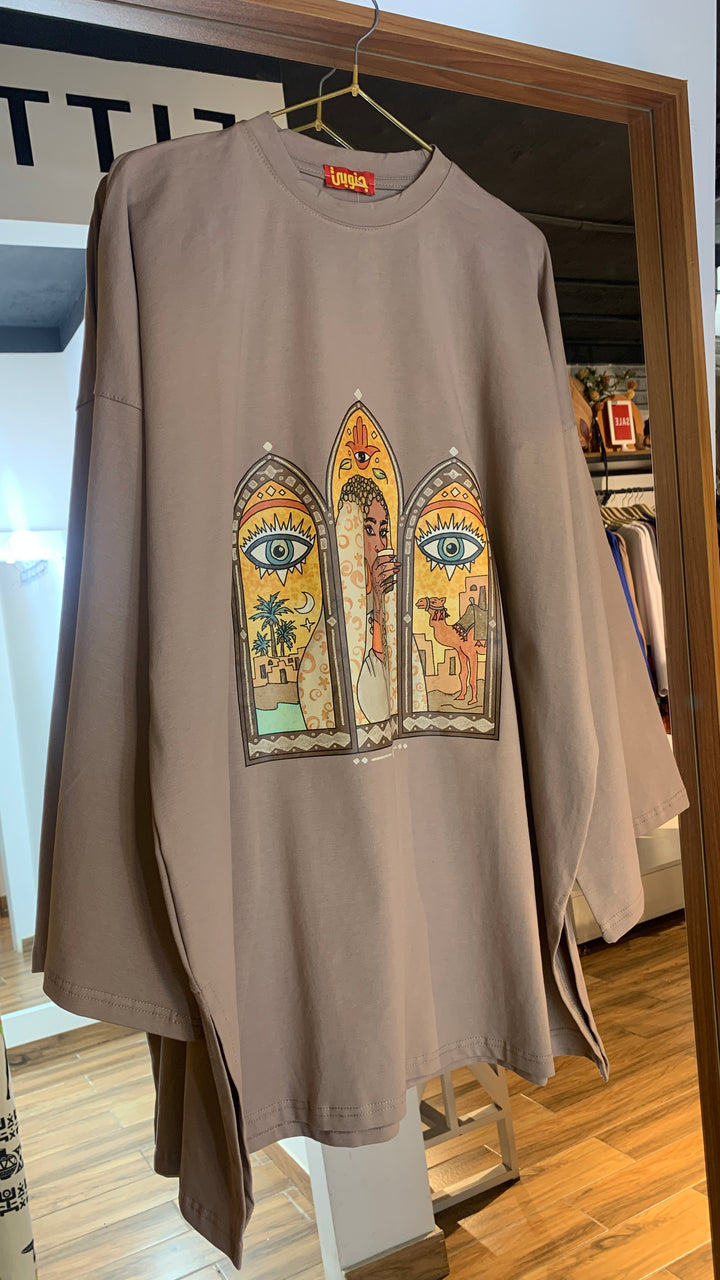 Cotton cafe shirt “ defect “