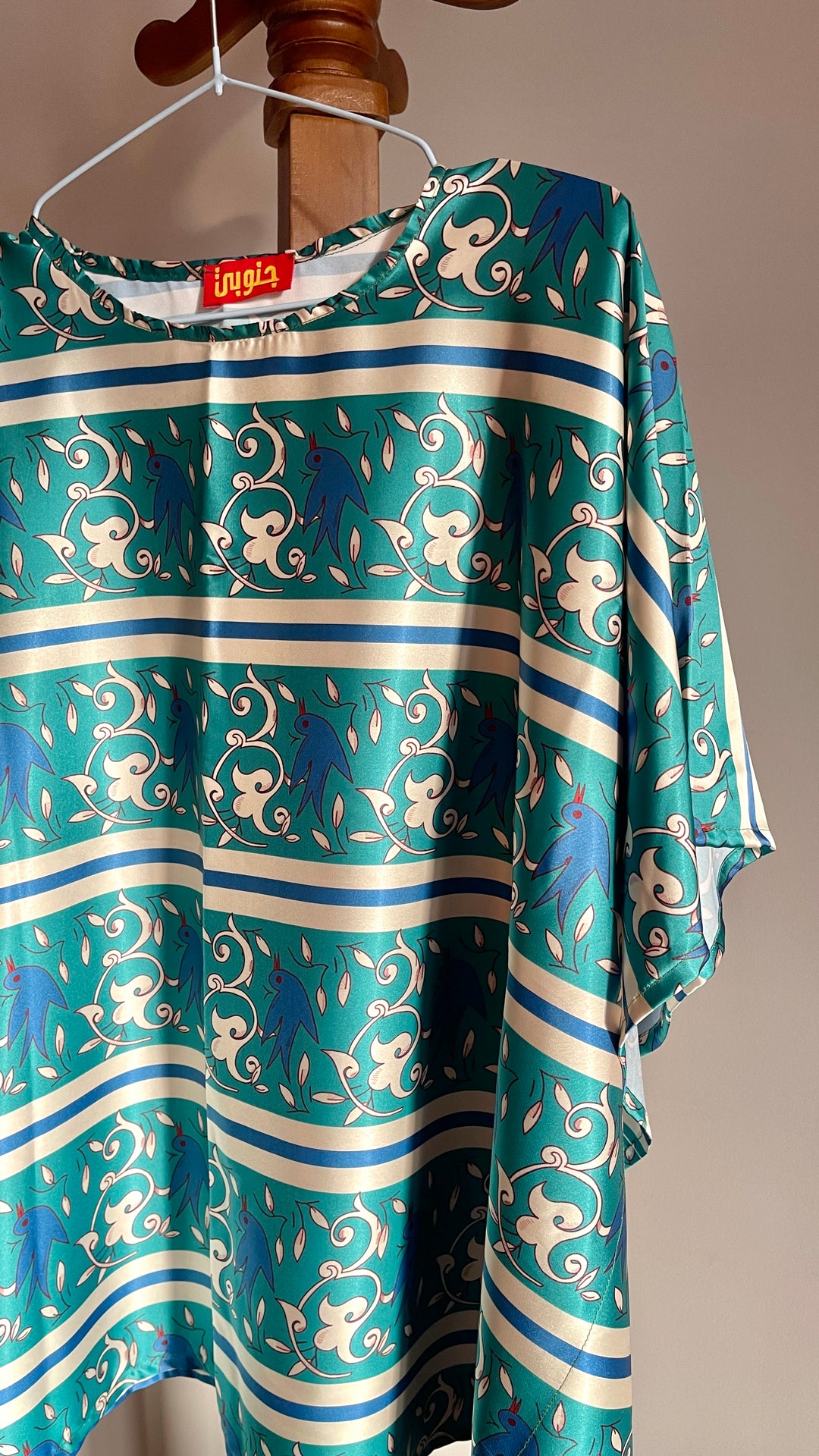 vintage half sleeve blouse “defect”