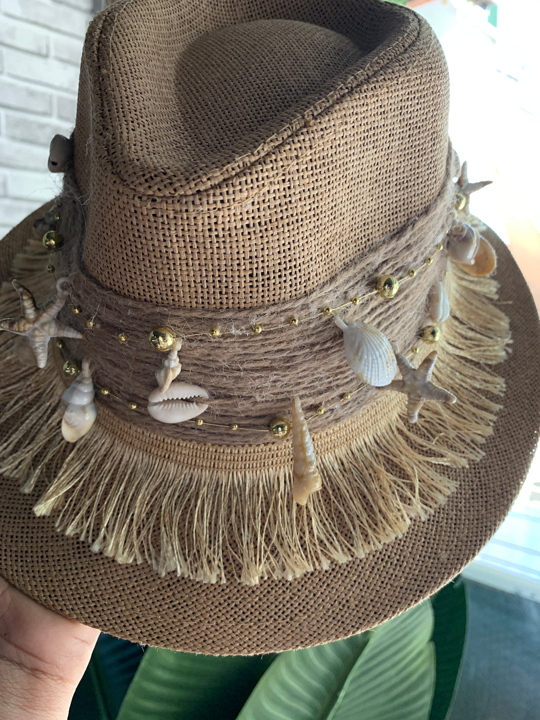 Sea beads Chapeau