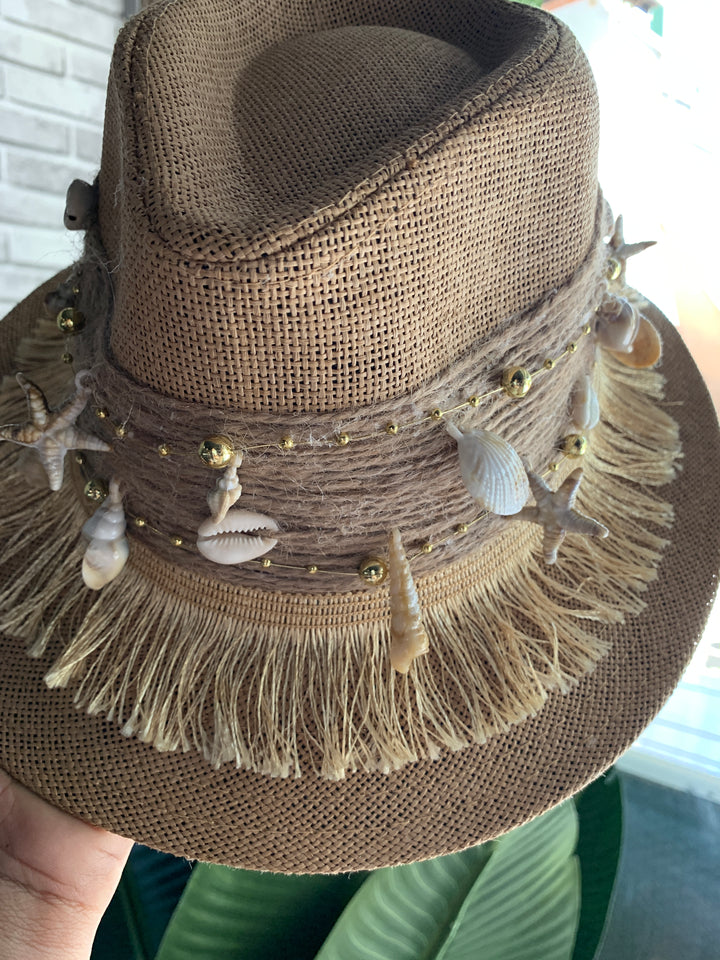 Sea beads Chapeau