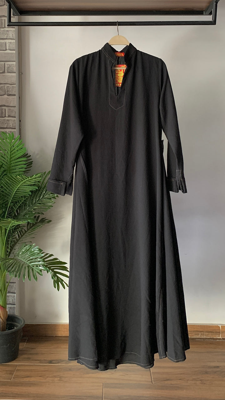 Black Double cloche dress