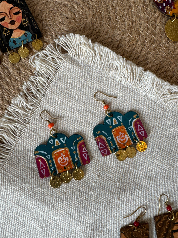Nuba house Earrings