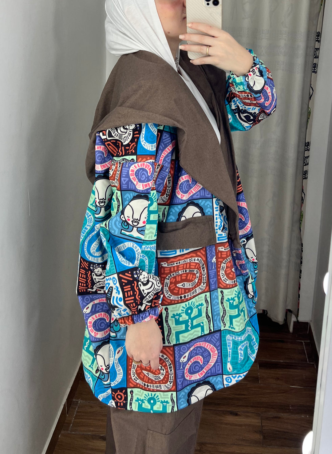 Snake square jacket