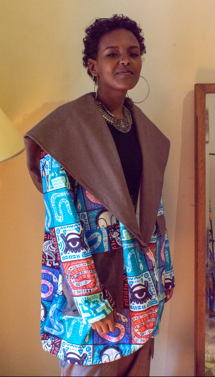 Snake square jacket