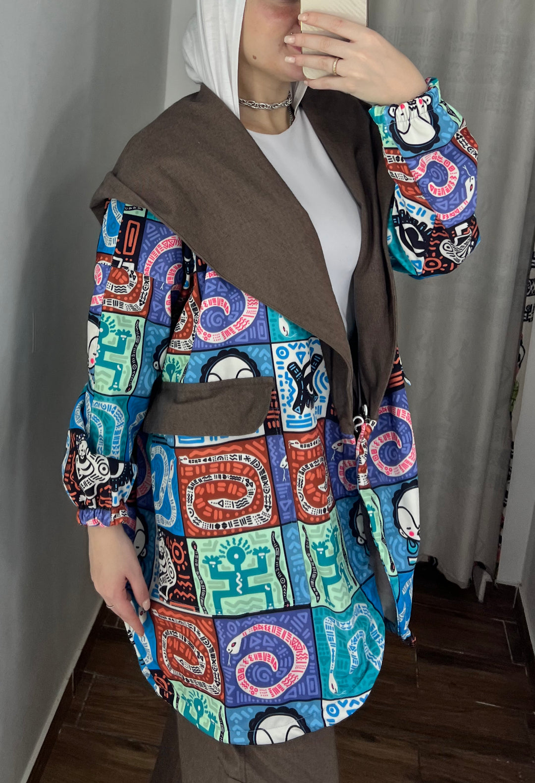 Snake square jacket