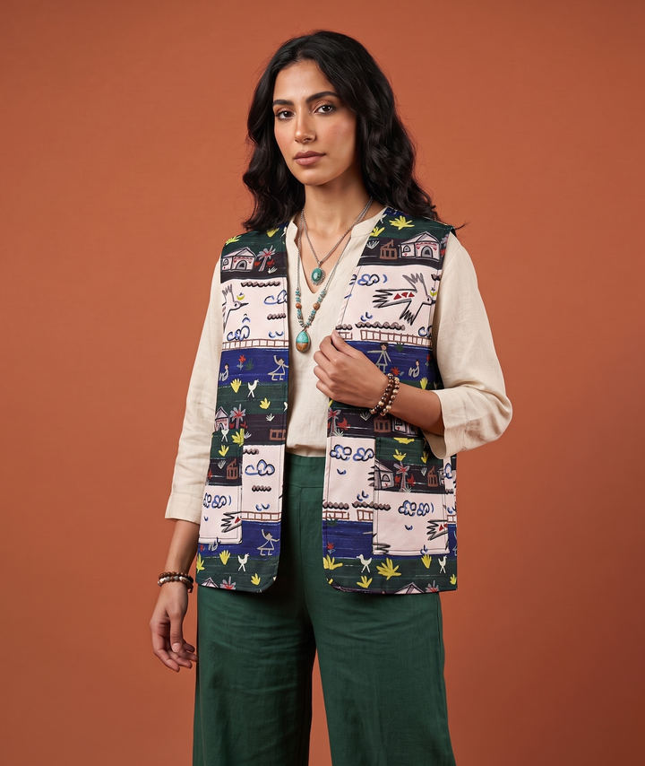 River folk vest