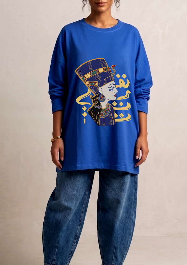 Royal Blue long sleeve shirt