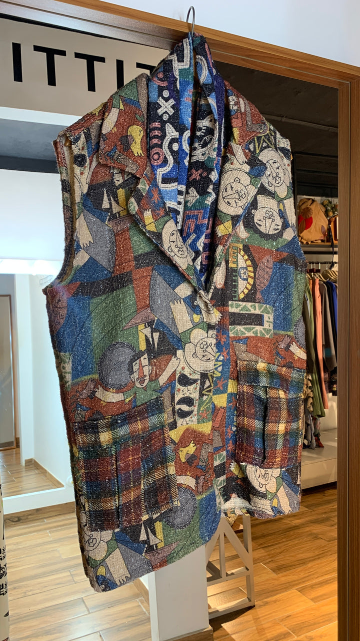Tweed vest  “ defect “