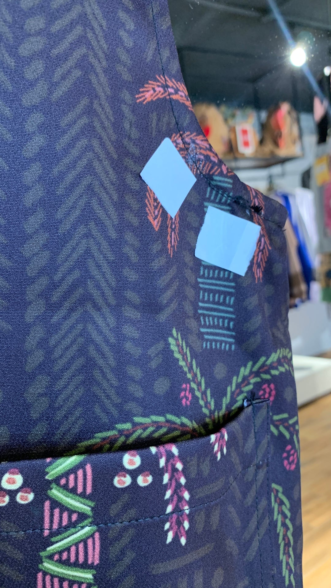 Palm & stars Vest   “ defect “