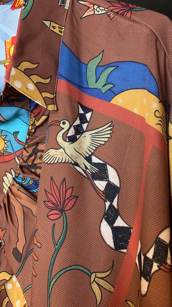 Poncho blouse “ defect “