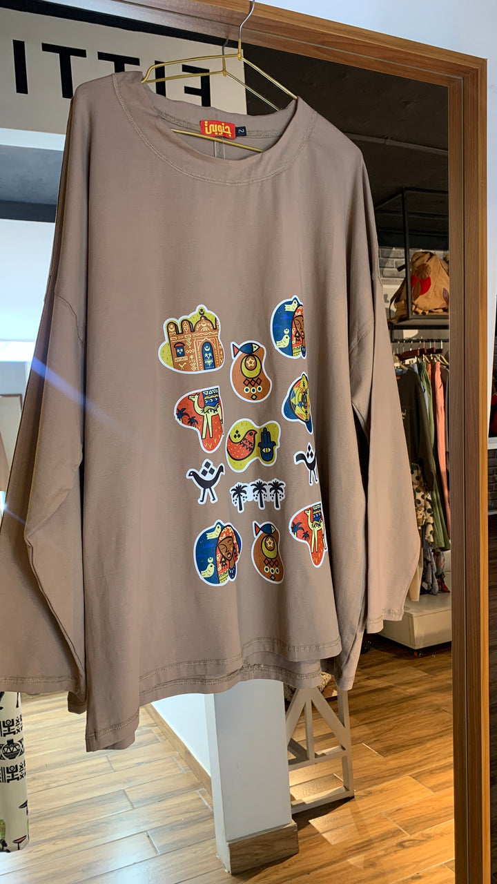 Cotton cafe shirt 3 “ defect “