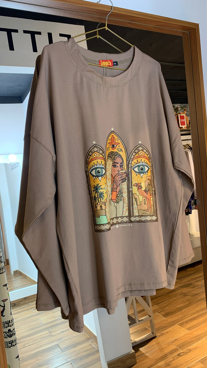 Cotton cafe shirt 2 “ defect “