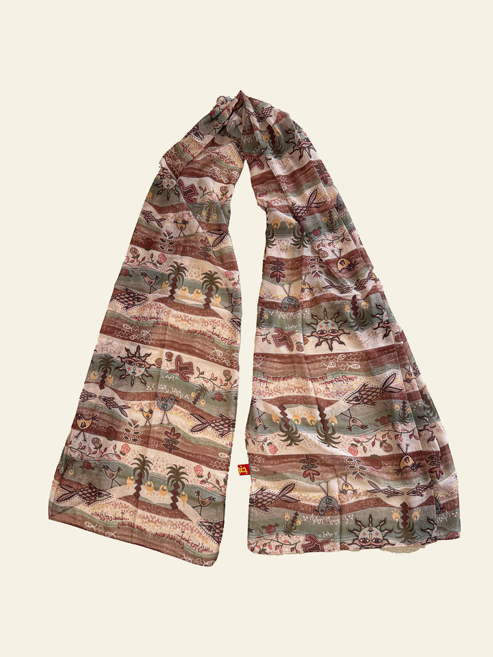 Oasis of thoughts Scarf