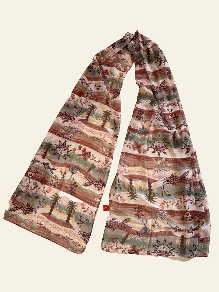 Oasis of thoughts Scarf