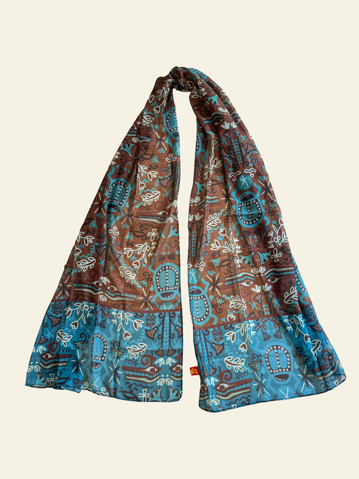 Scarab garden Scarf