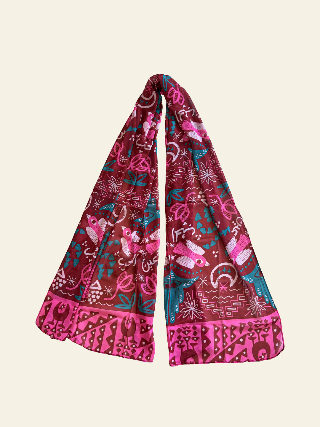 The crimson Scarf