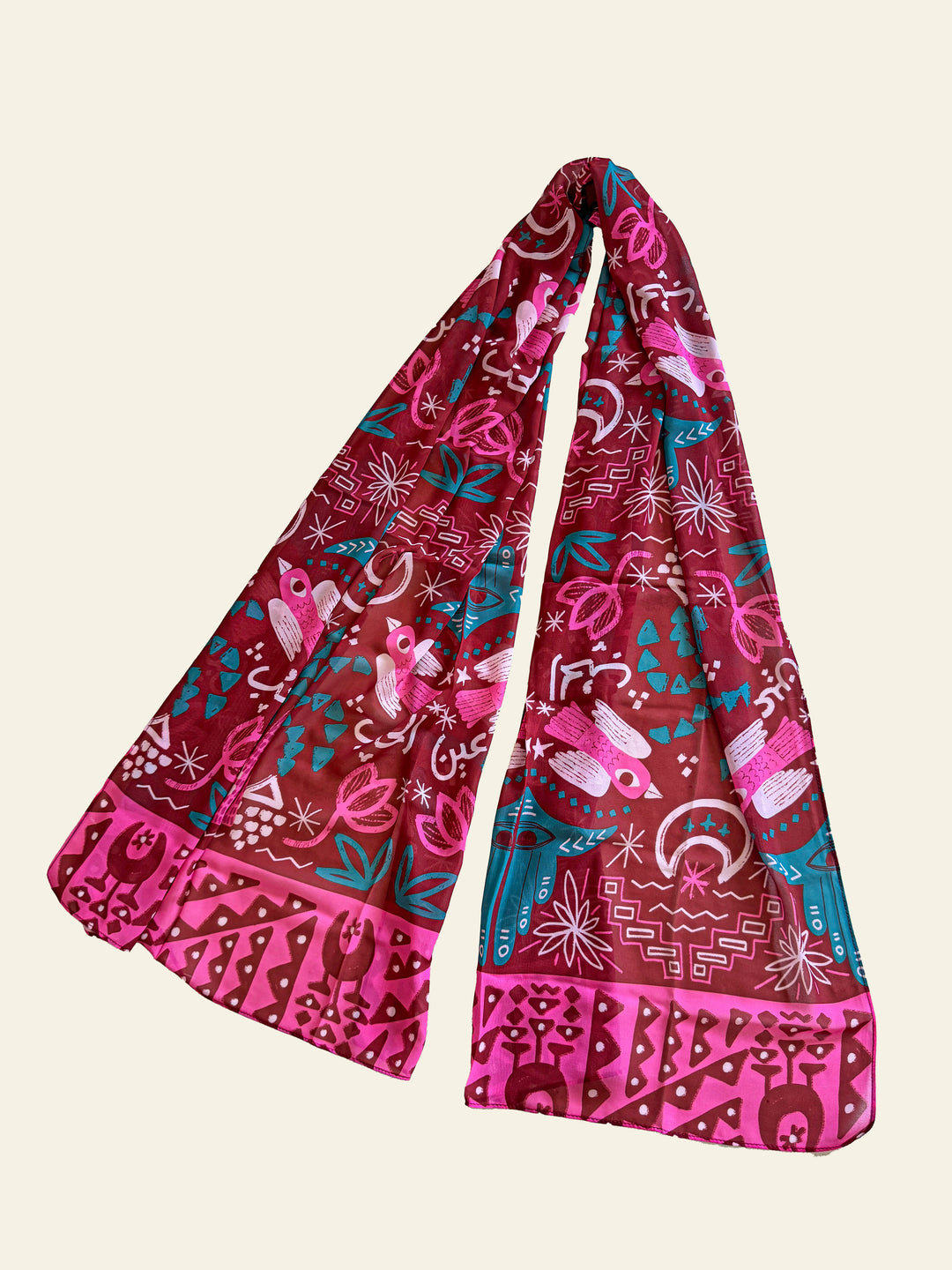 The crimson Scarf
