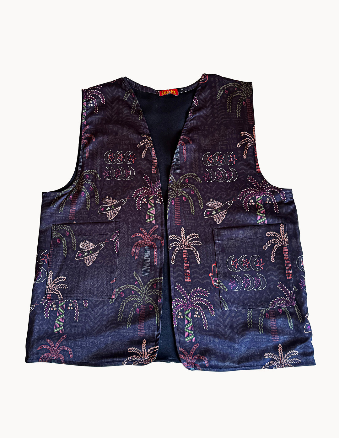Palms & stars vest