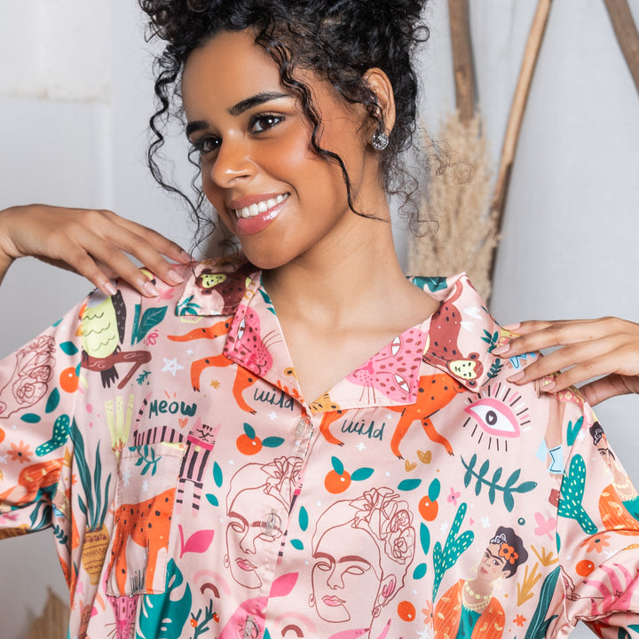 Pink Frida Kahlo Mijataa