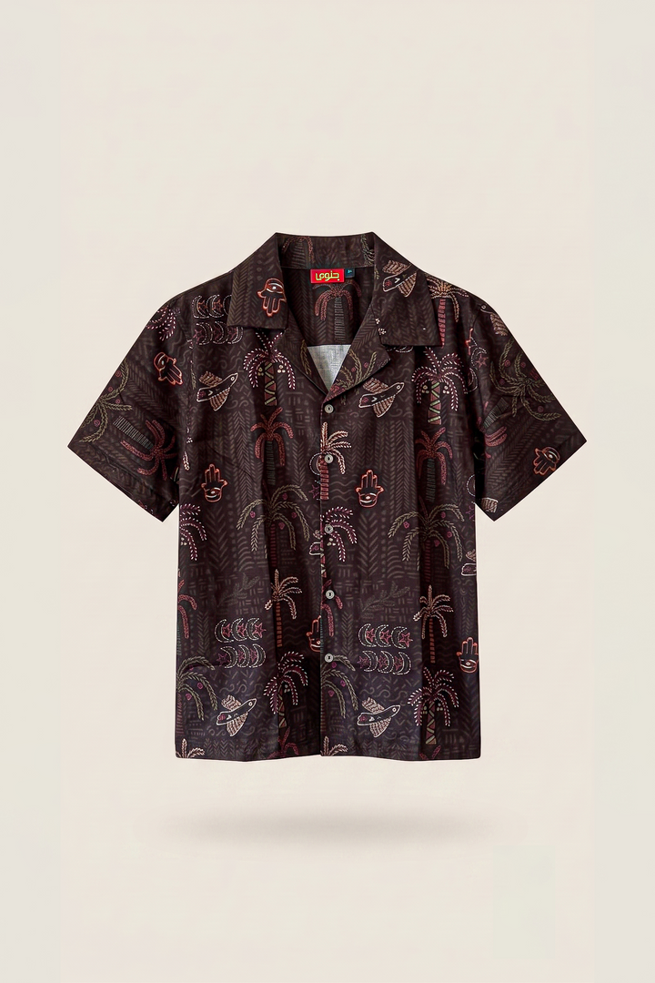 palm & stars linen Shirt