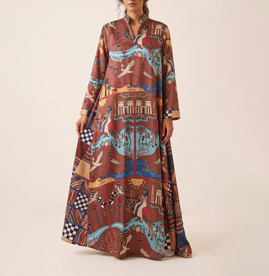 Nomad Sun Double cloche dress