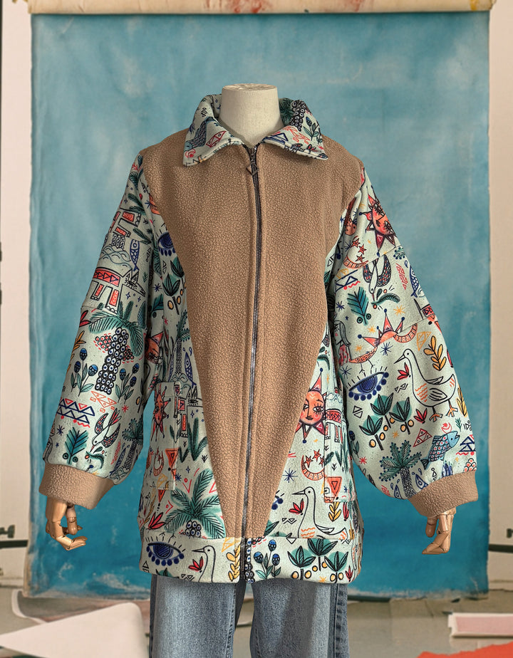 Tunisia X camel Teddy Jacket