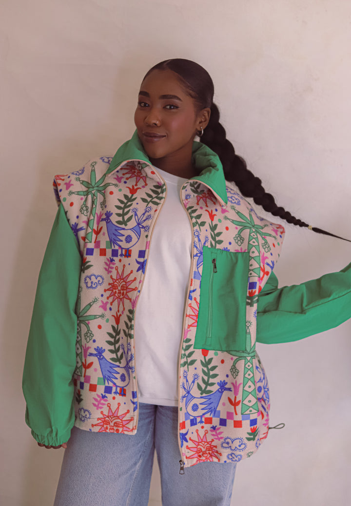 Nile folk craft jacket/vest