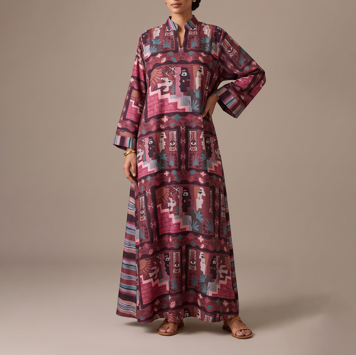 Earth Echoes Double cloche dress