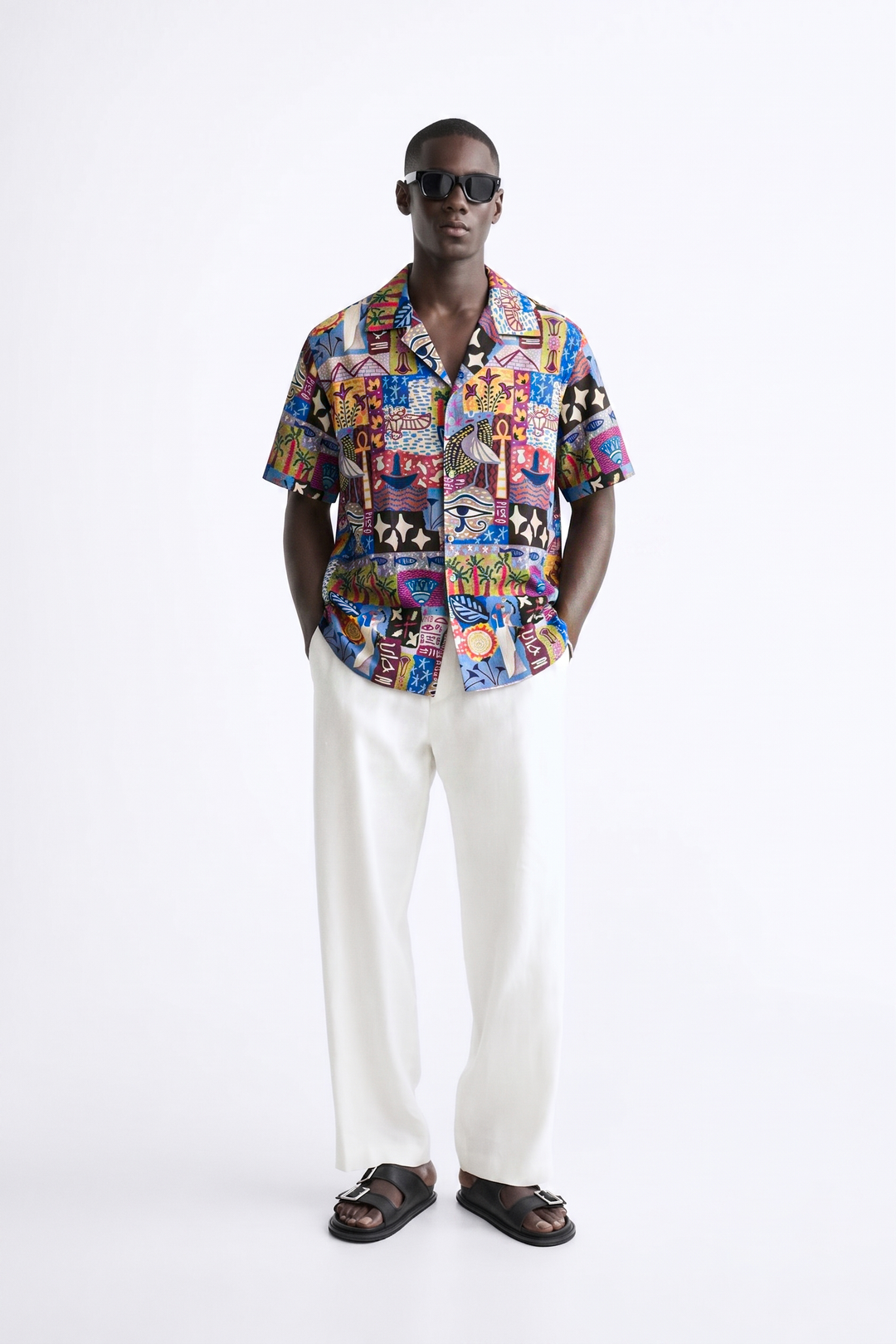 Kemet stories linen Shirt