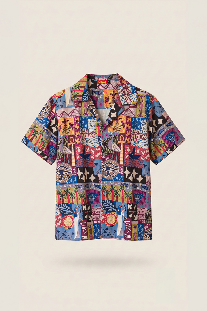 Kemet stories linen Shirt
