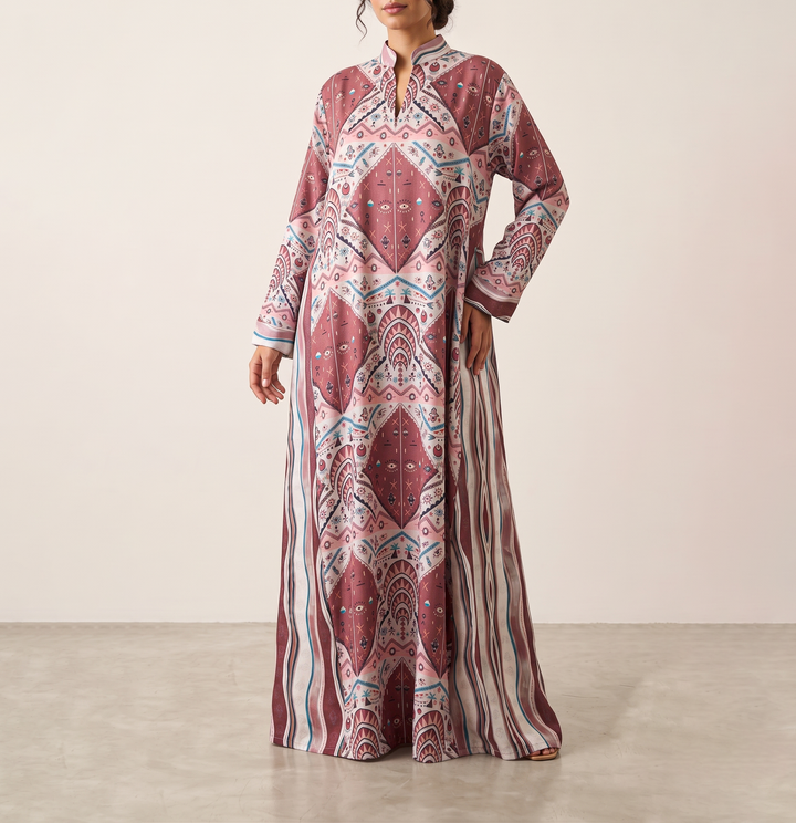 Bedouin symbols Double cloche dress