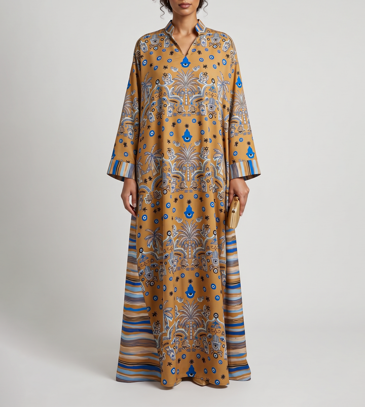 Marrakech nights Double cloche dress